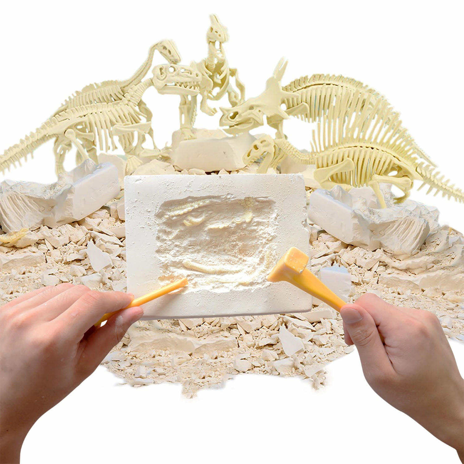 HamiltonBuhl Velociraptor Rex Paleo Hunter Dig Kit - STEAM Education Set