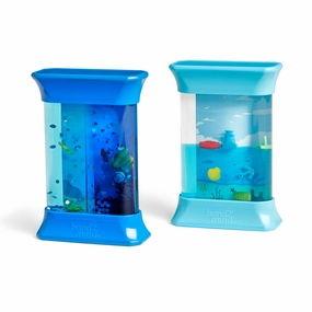 Hand2Mind Exploring Forces Sensory Tubes Kit  Ocean Exploration
