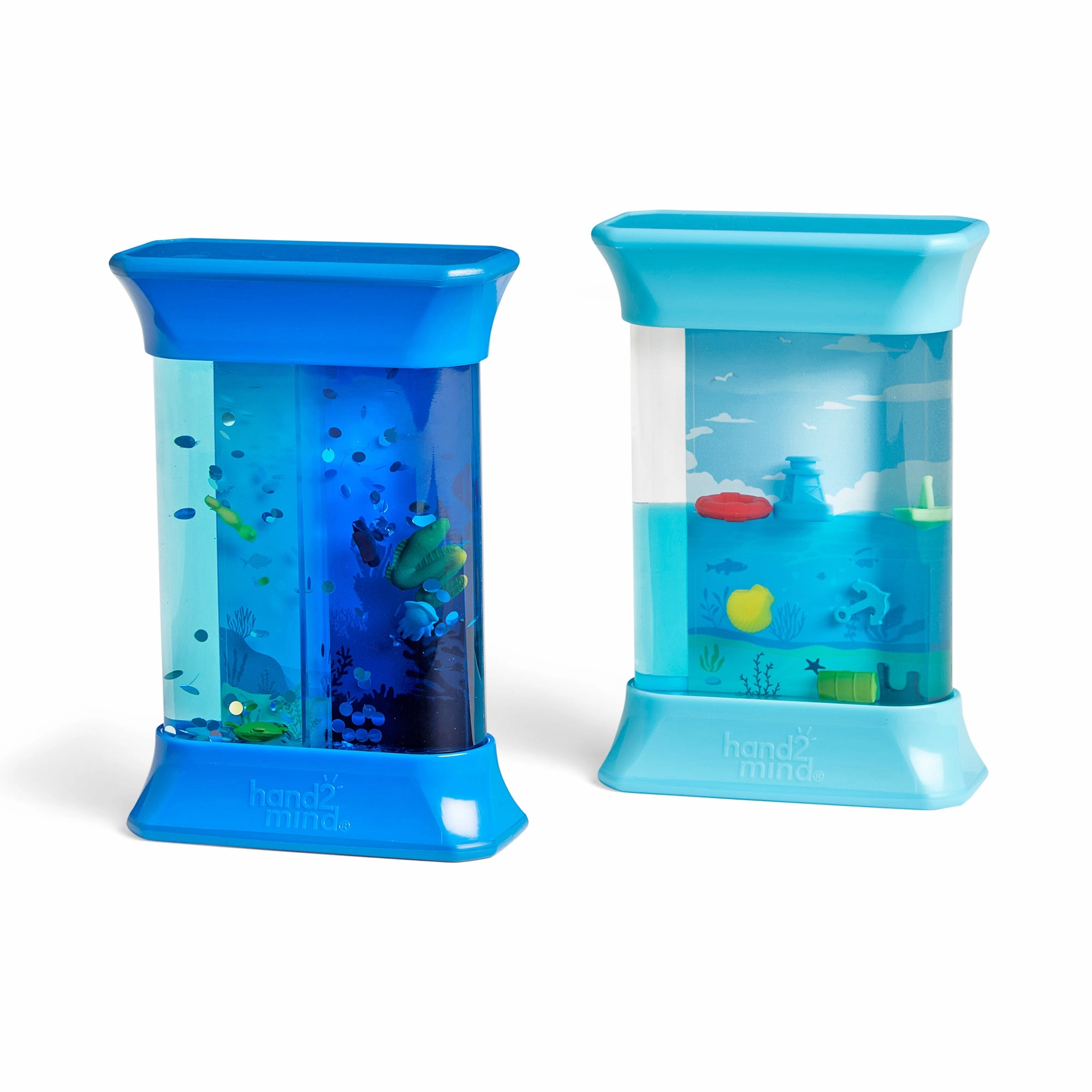 Hand2Mind Exploring Forces Sensory Tubes Kit  Ocean Exploration