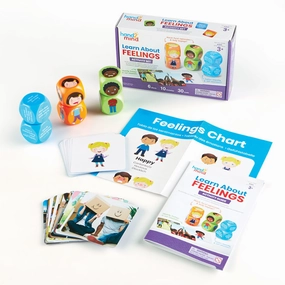 Hand2Mind Learn About Feelings Activity Set - Emotion Exploration for Kids