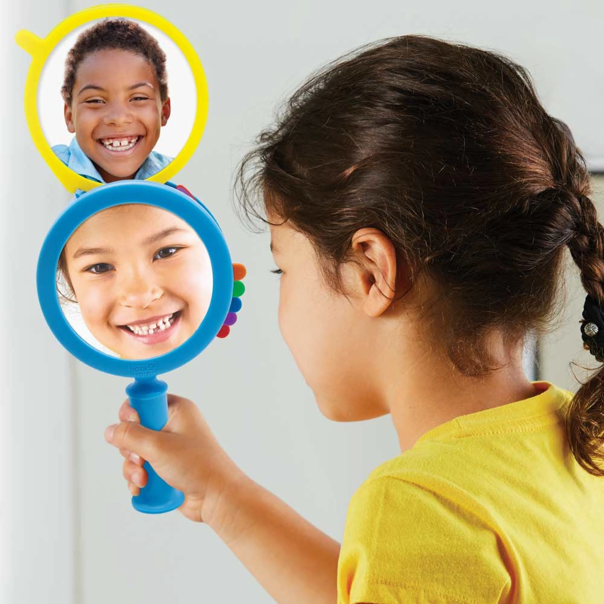 Hand2Mind See My Feelings Mirror, Fun Learning Tool for Toddlers