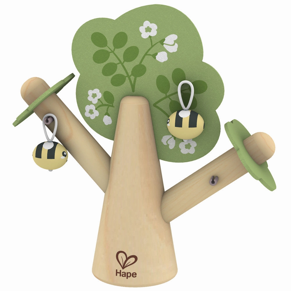 Hape 10pc Honey Bees Picnic Wooden Playset  Nature Exploration
