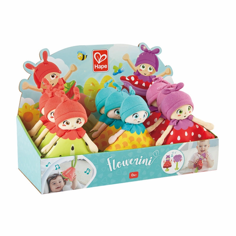 Hape - Flowerini Plush Dolls - 1pc Assorted