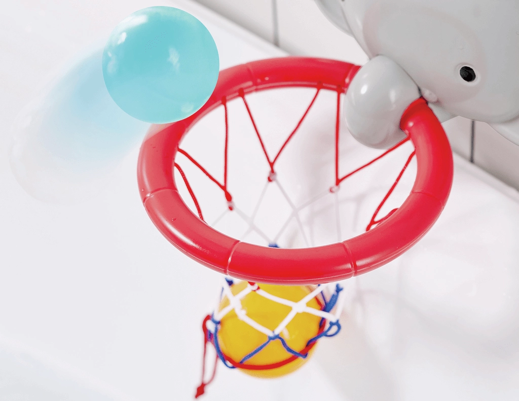Hape Bath Time Basketball Elephant Pal Bath Toy for Toddlers Ages 18M 
