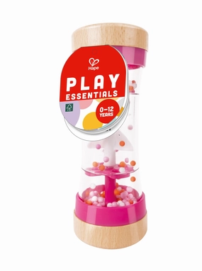 Hape Beaded Raindrops Rainmaker, 0M , Pink