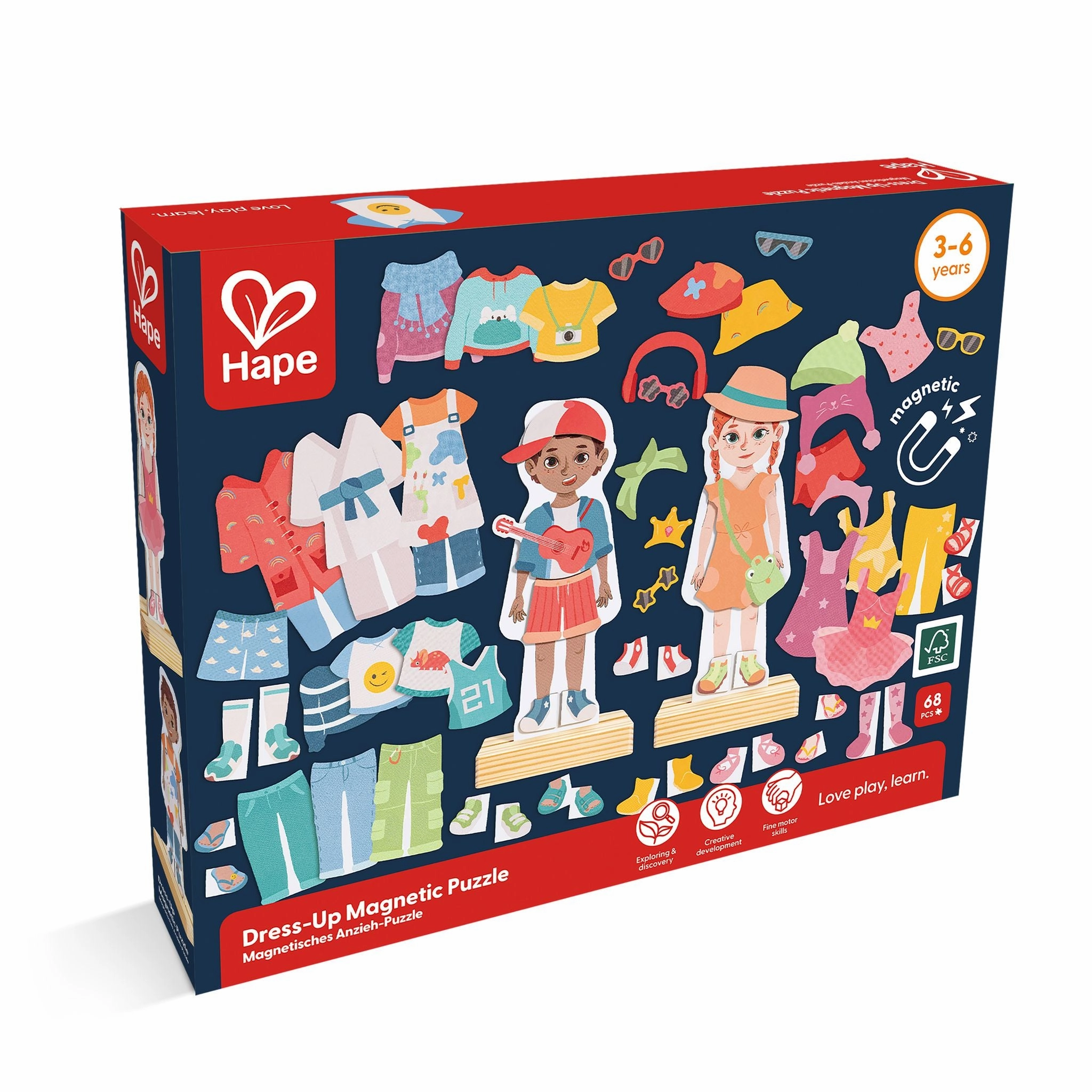 Hape Dress Up Magnetic Puzzle