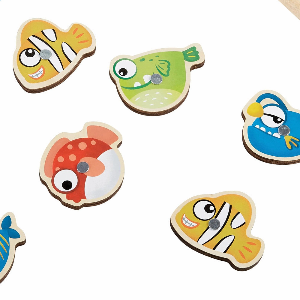 Hape Gone Fishin'! - Magnetic Fishing Game for Kids - Develops Basic Math Skills