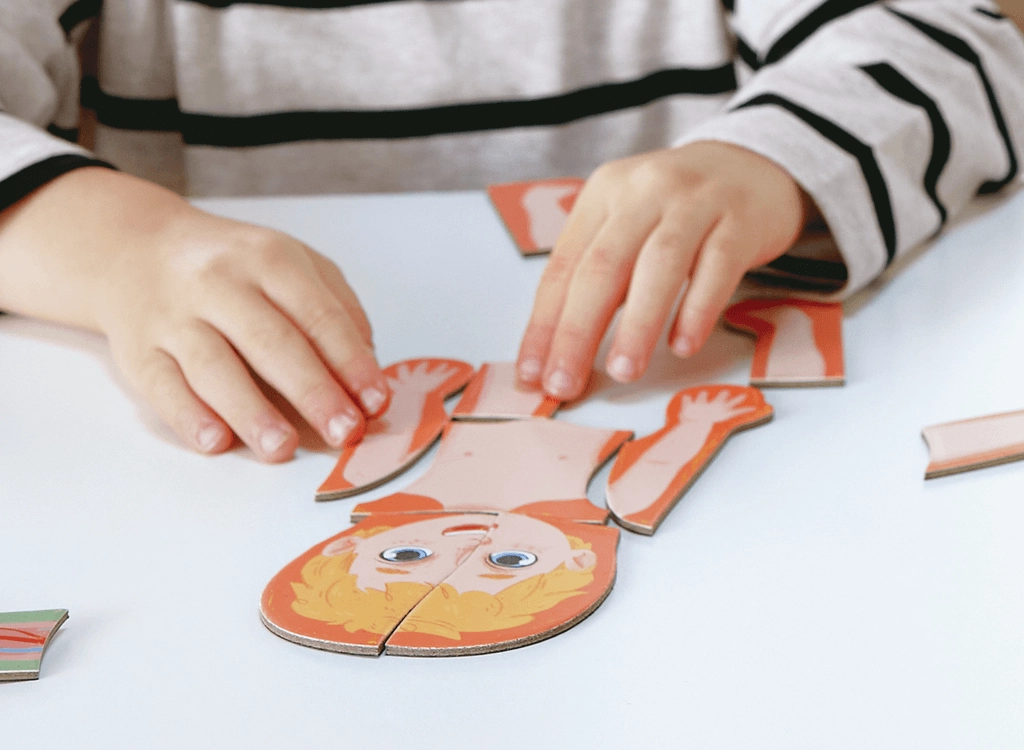 Hape Human Body Educational Magnetic 68 Piece Puzzle for Ages 3 and Up
