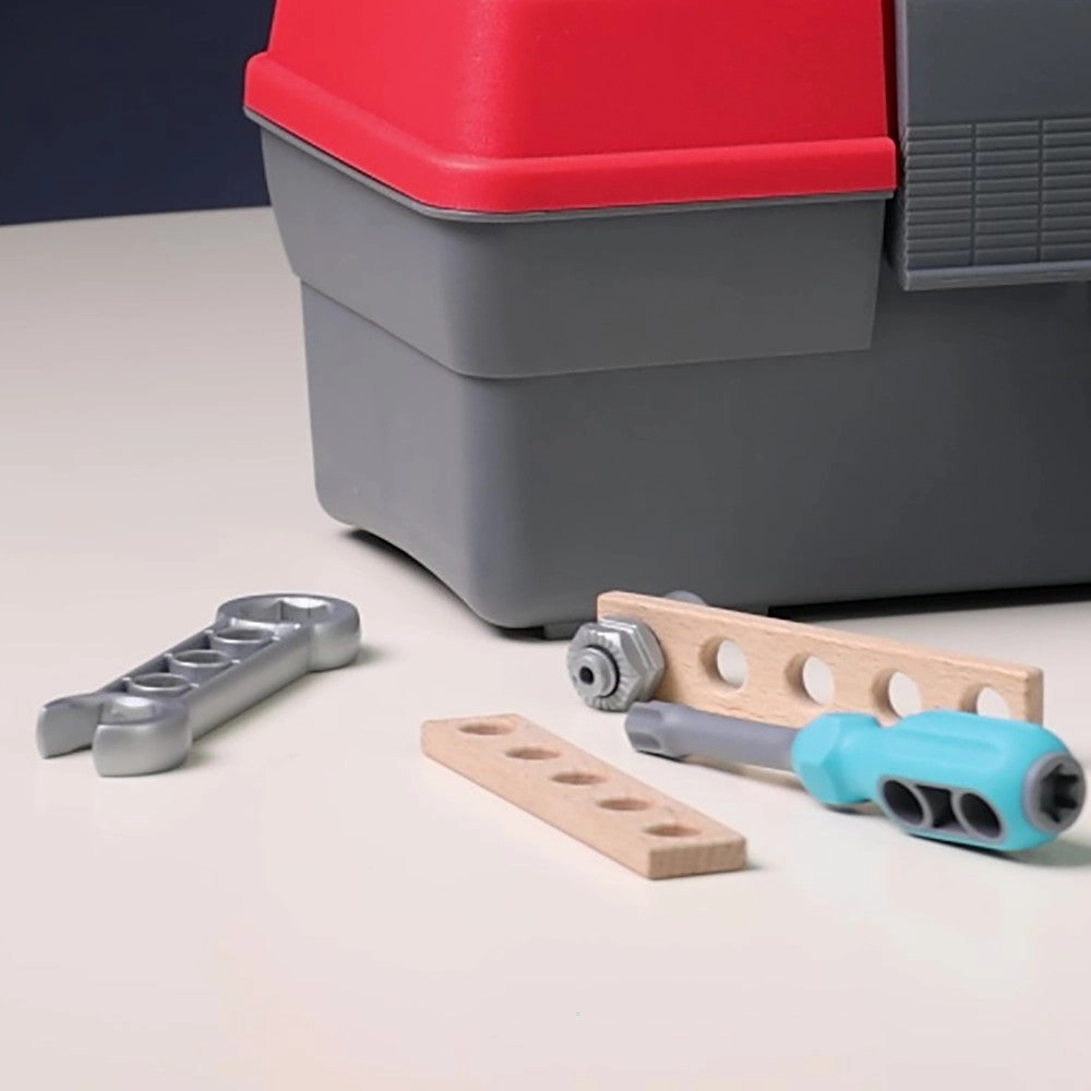 Hape Junior Inventor Build 'N' Drive Car Set - 37pcs
