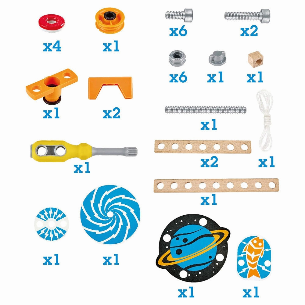 Hape Junior Inventor Magnet Science Lab Set - 34pcs