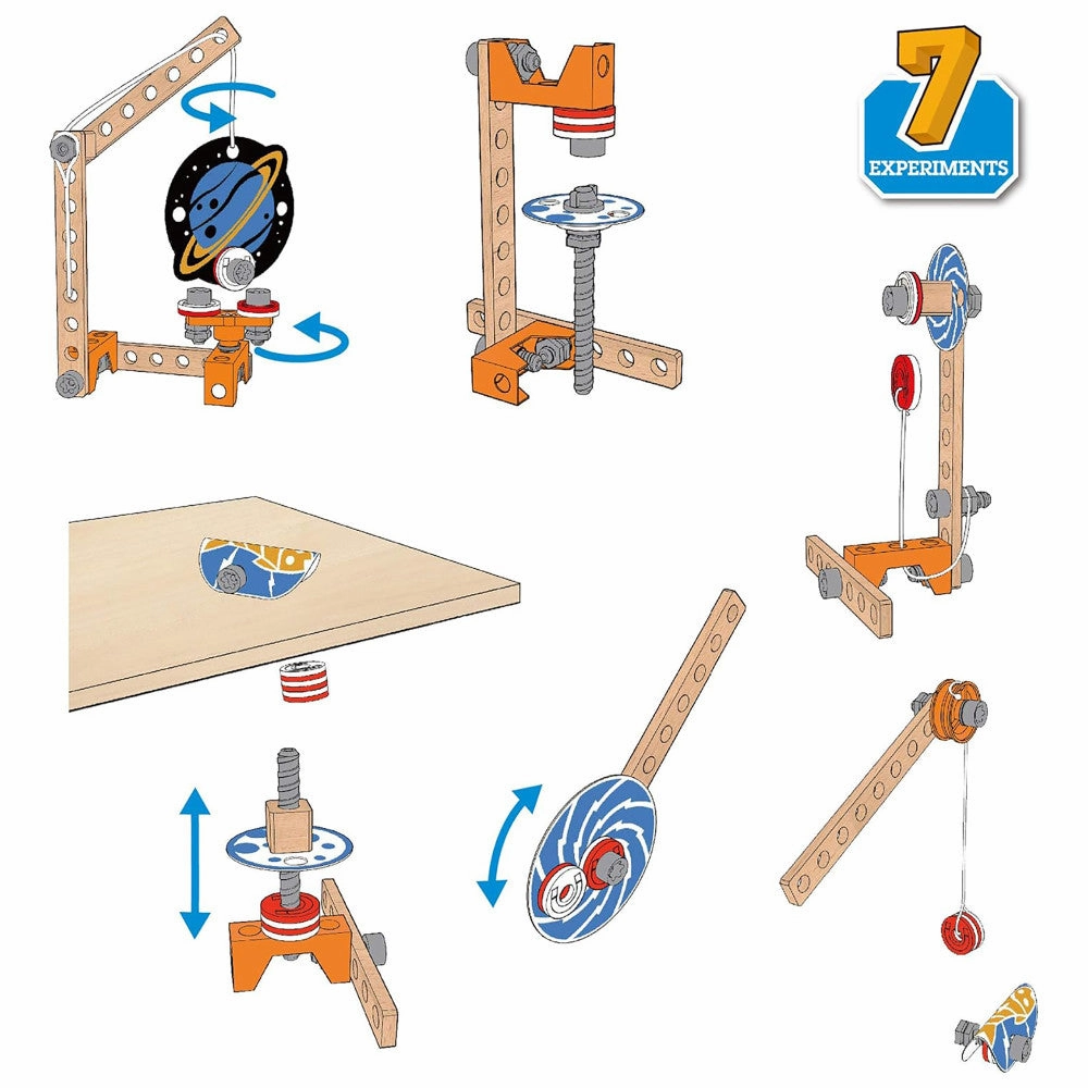 Hape Junior Inventor Magnet Science Lab Set - 34pcs