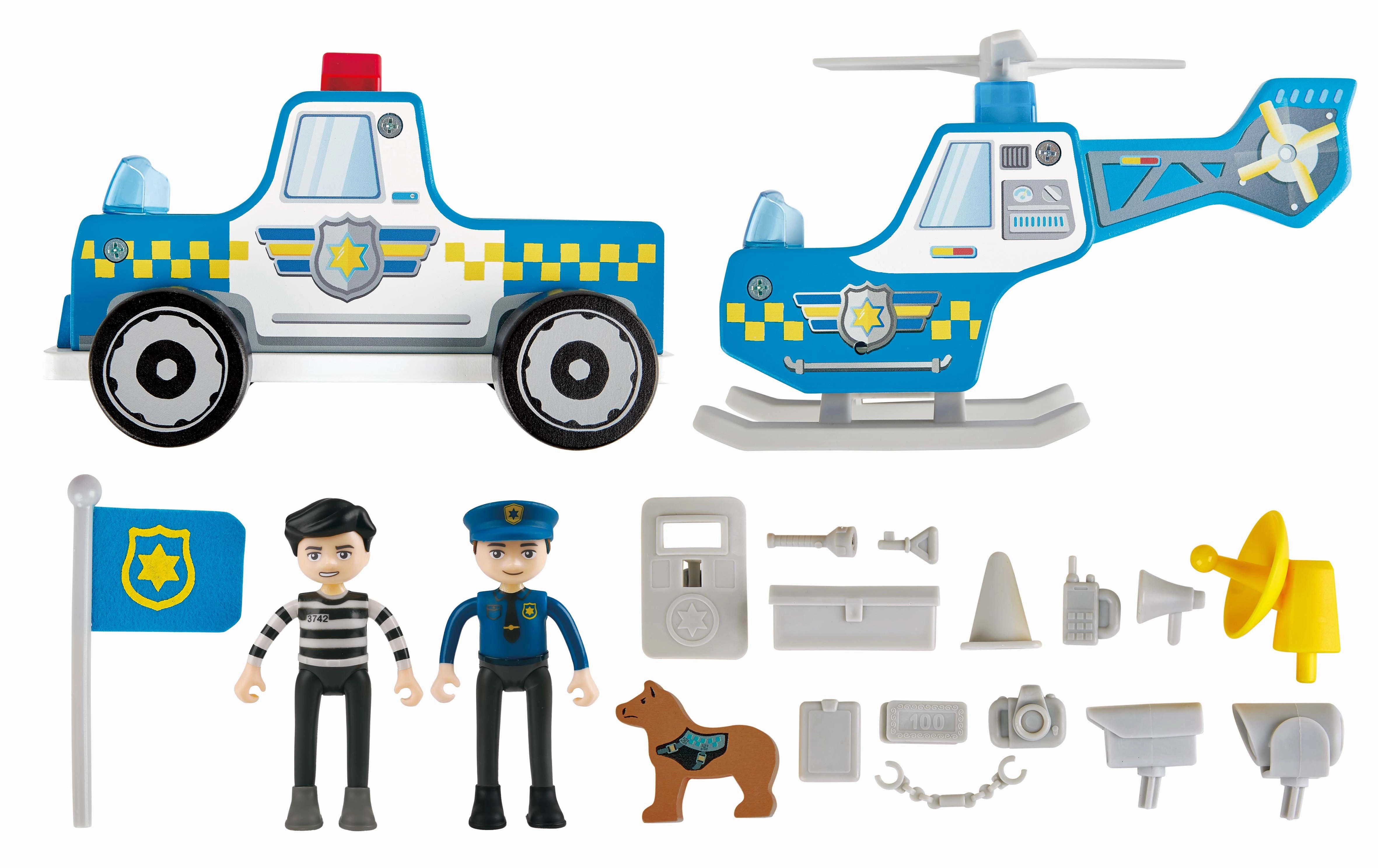 Hape Metro Police Dept Playset