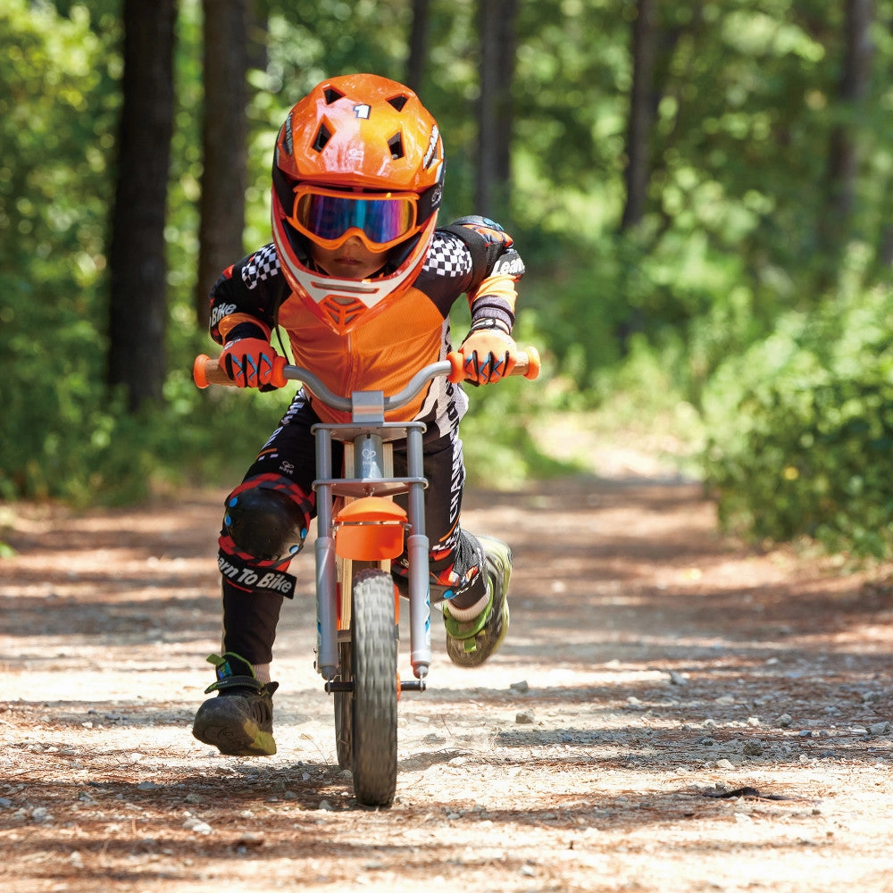 Hape Sports Rider Safety Helmet - Full Face - Vibrant Orange