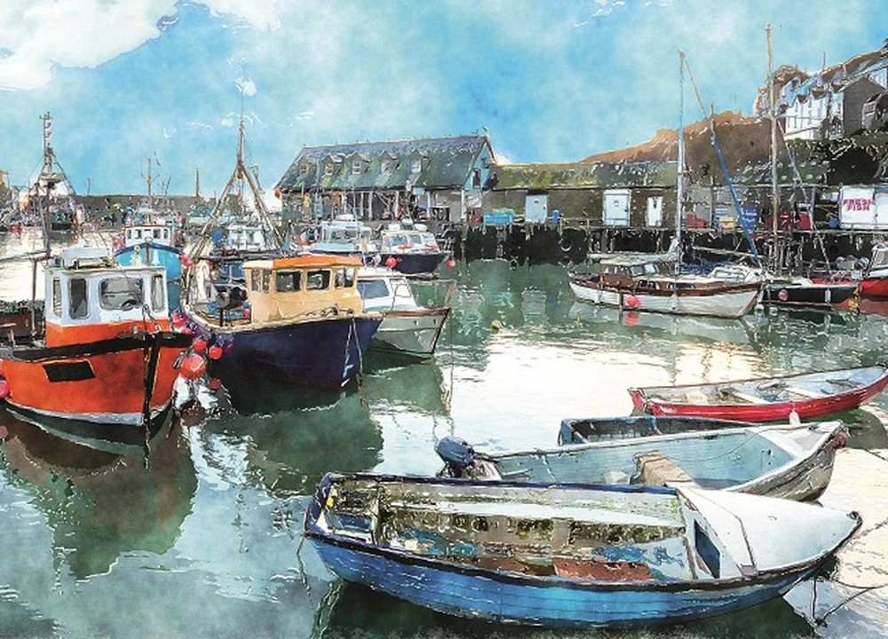 Harbourside 1000 Piece Jigsaw Puzzle
