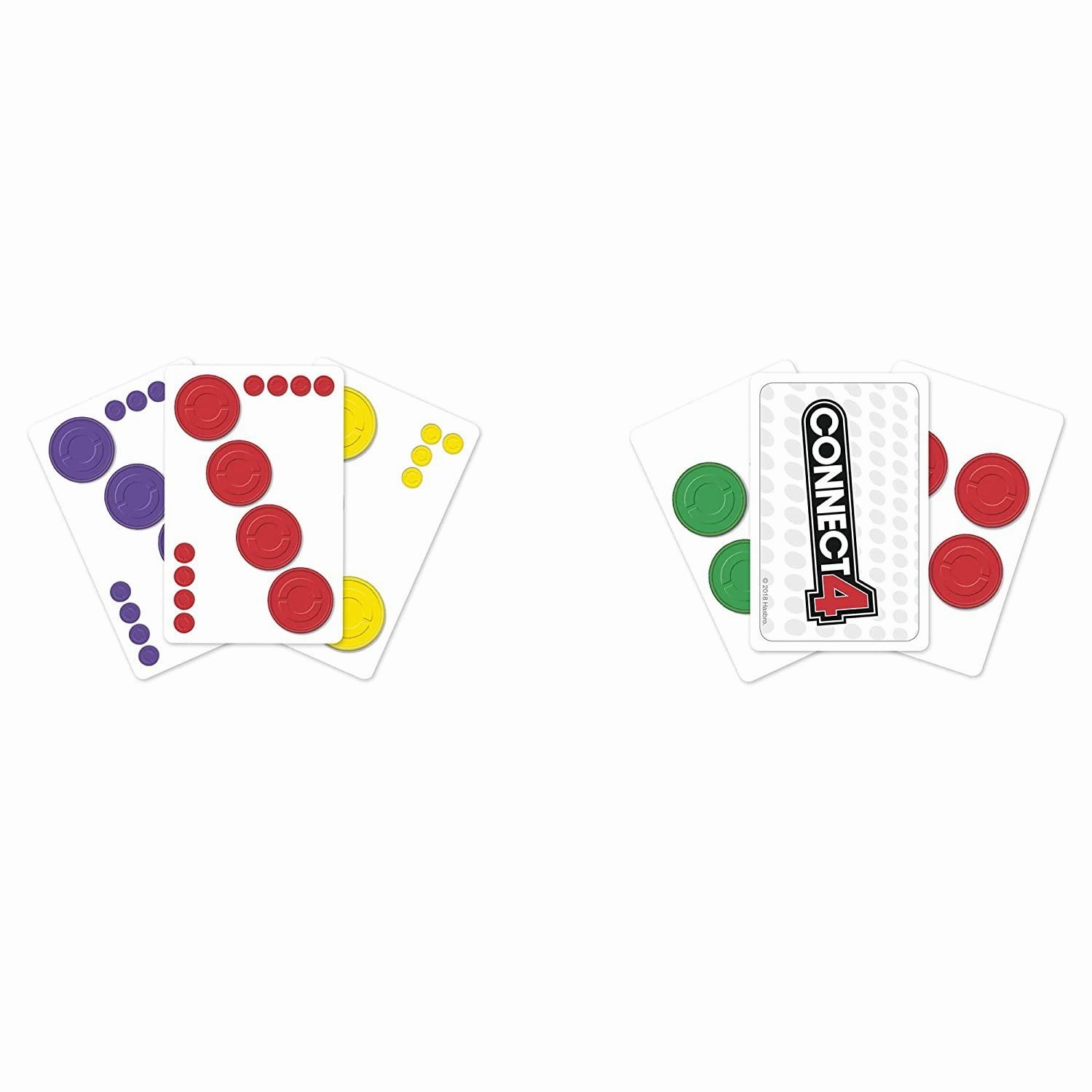 Hasbro Gaming Connect 4 Card Game for Kids Ages 6 and Up