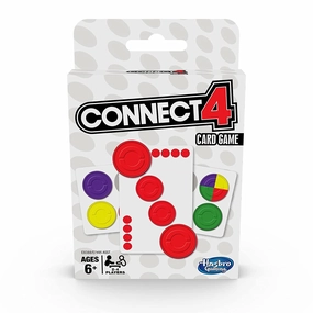 Hasbro Gaming Connect 4 Card Game for Kids Ages 6 and Up
