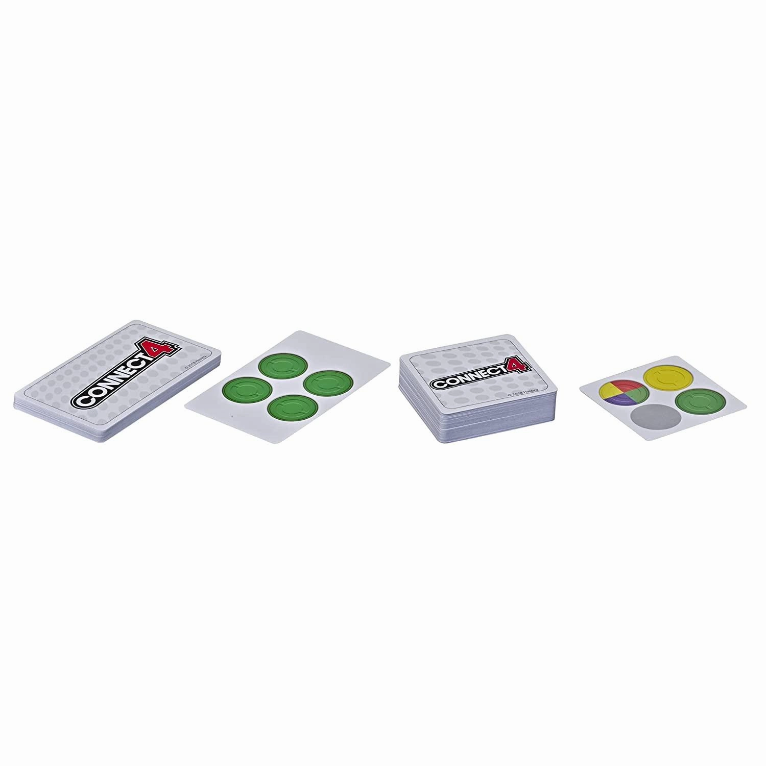 Hasbro Gaming Connect 4 Card Game for Kids Ages 6 and Up