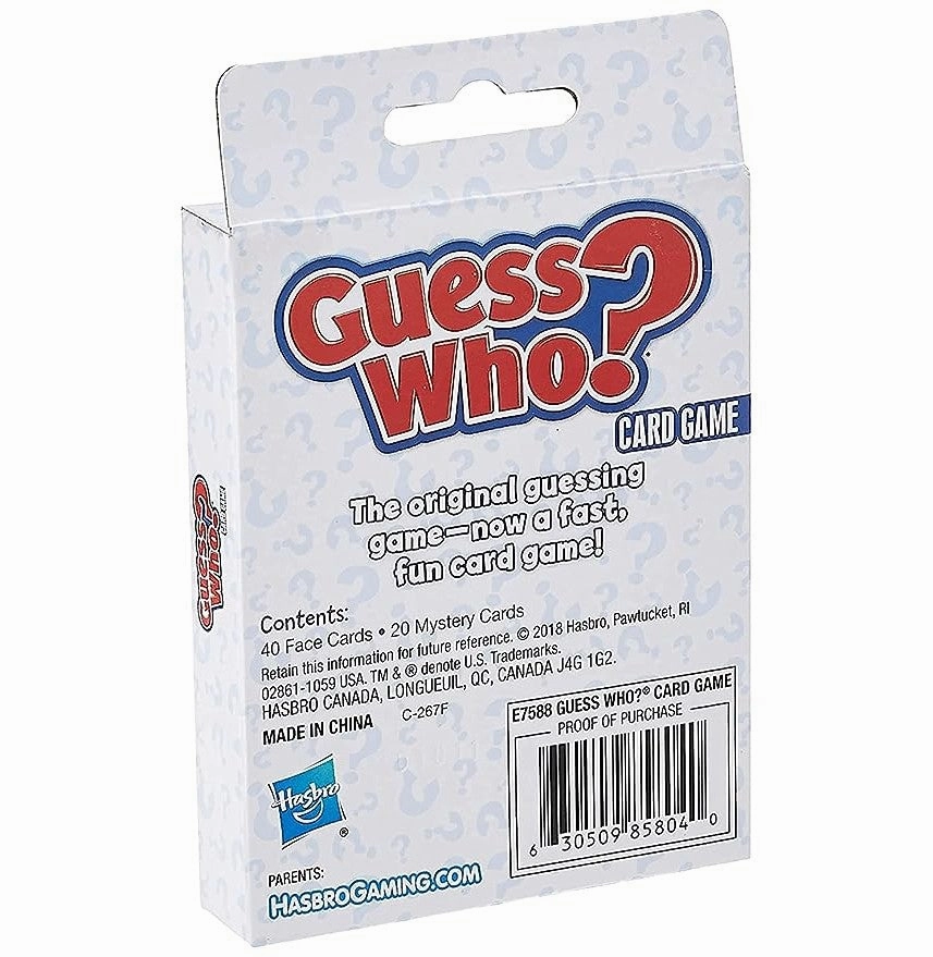 Hasbro Gaming Guess Who? Card Game for Kids