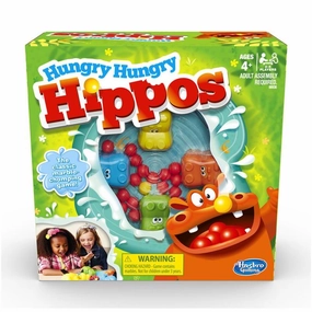 Hasbro Gaming Hungry Hungry Hippos for Ages 4 