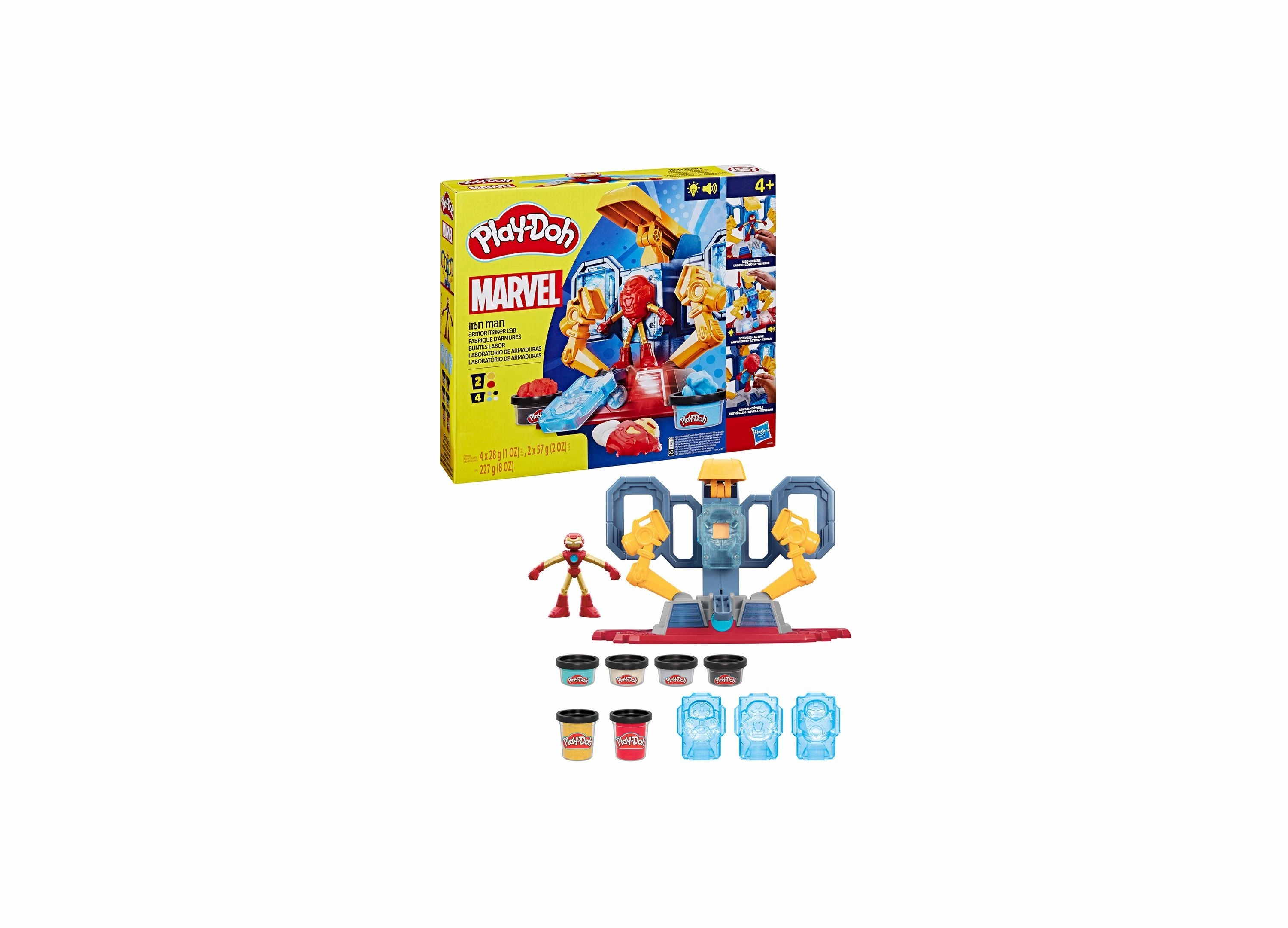 Hasbro Play-Doh Marvel Iron Man Armor Maker Action Playset