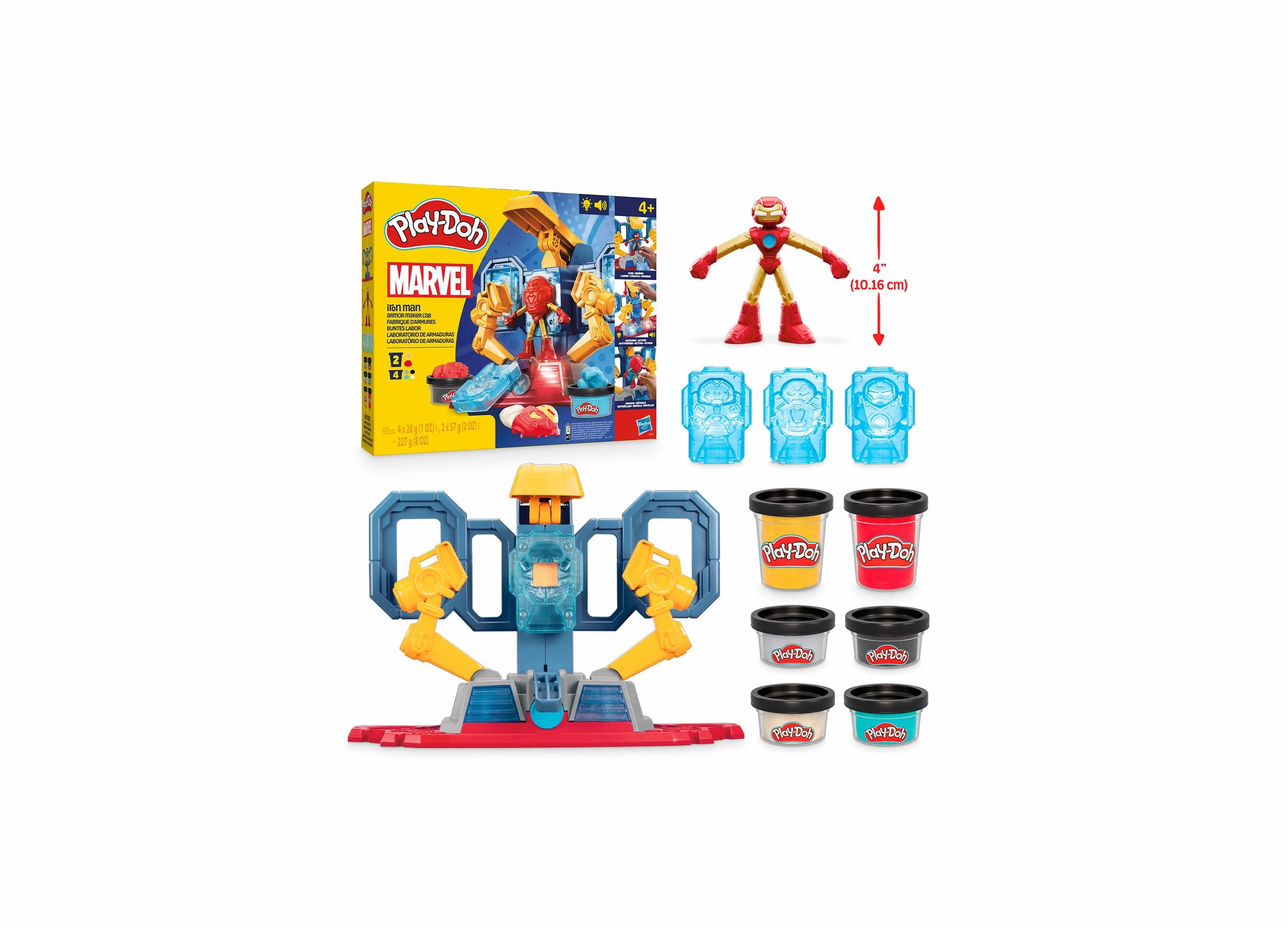 Hasbro Play-Doh Marvel Iron Man Armor Maker Action Playset