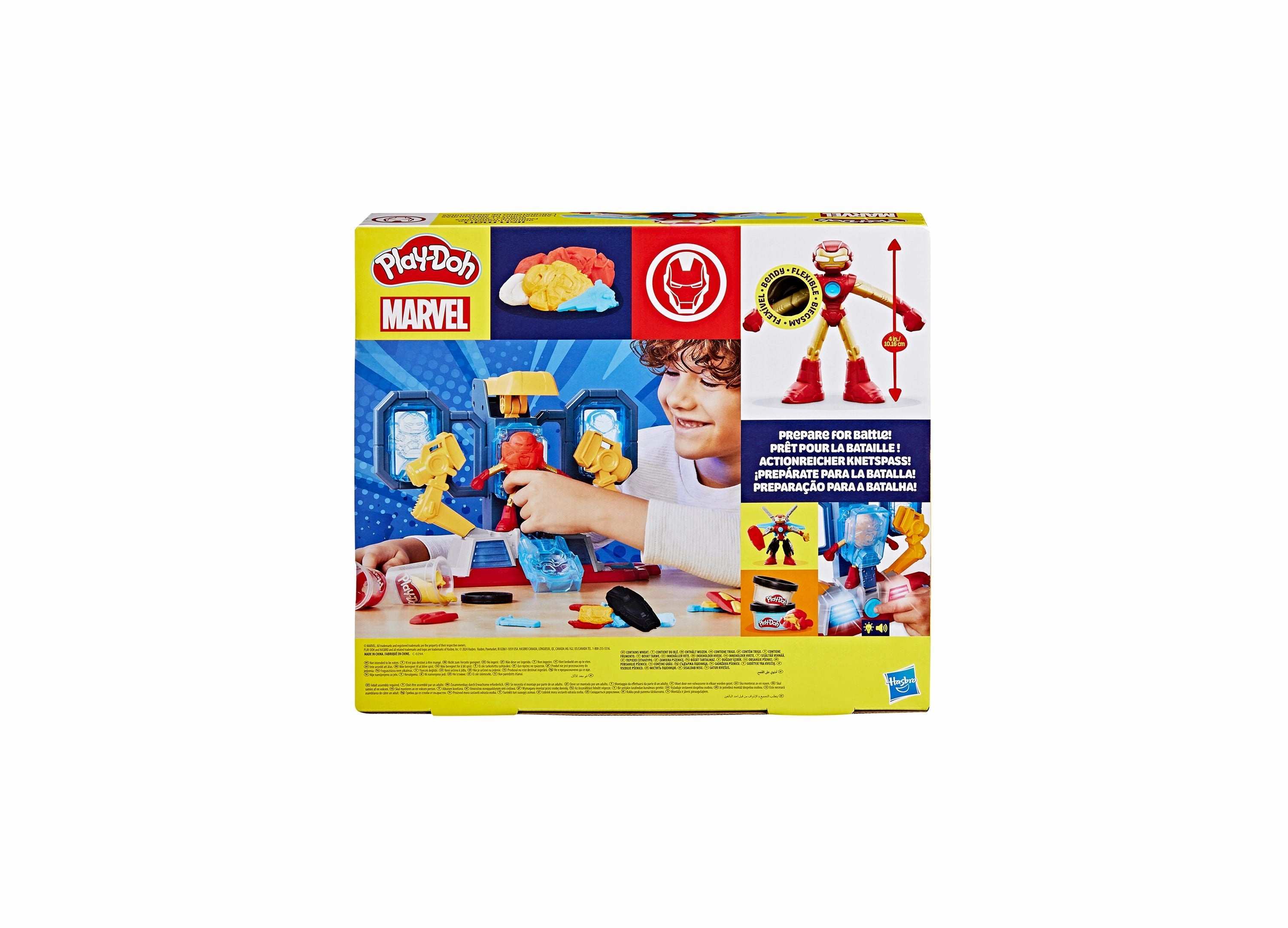Hasbro Play-Doh Marvel Iron Man Armor Maker Action Playset