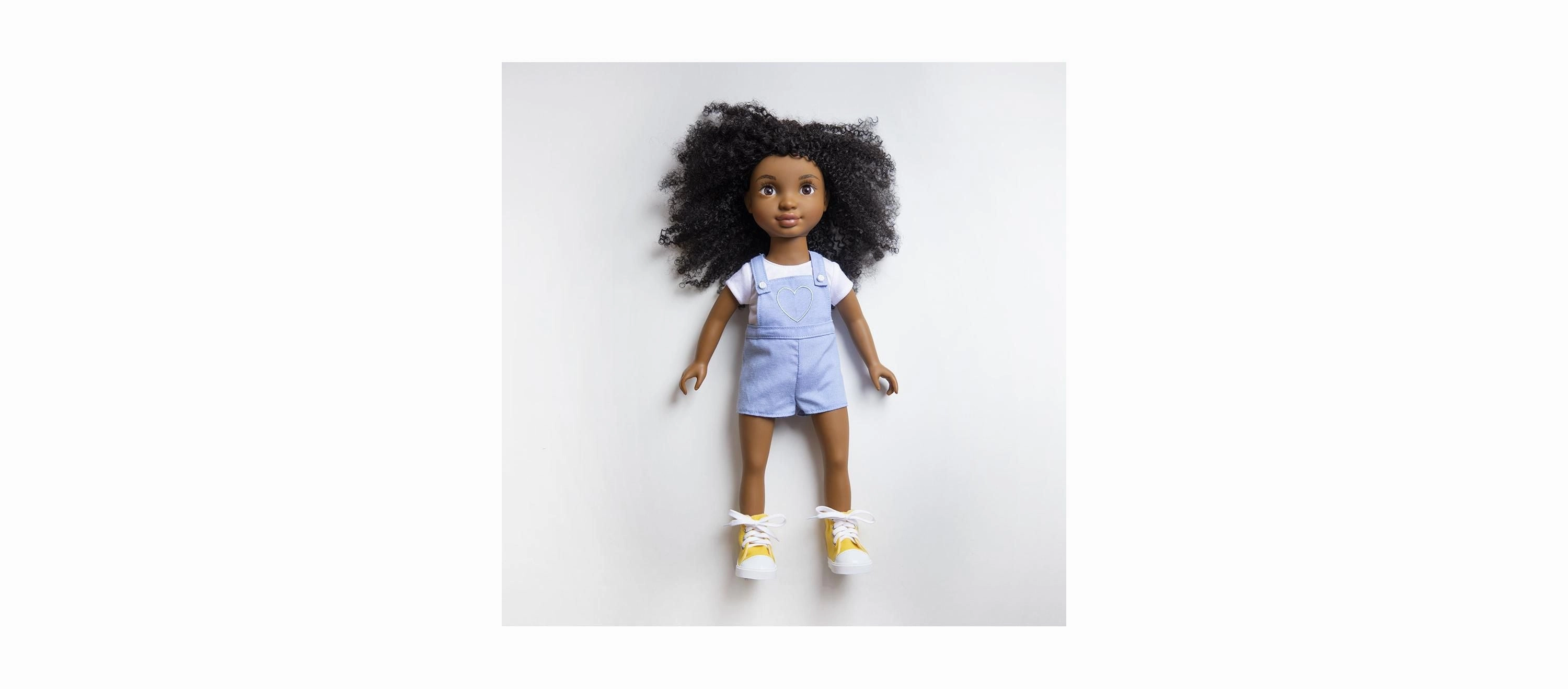 Healthy Roots 18 inch Doll - Zoe with Curly Hair