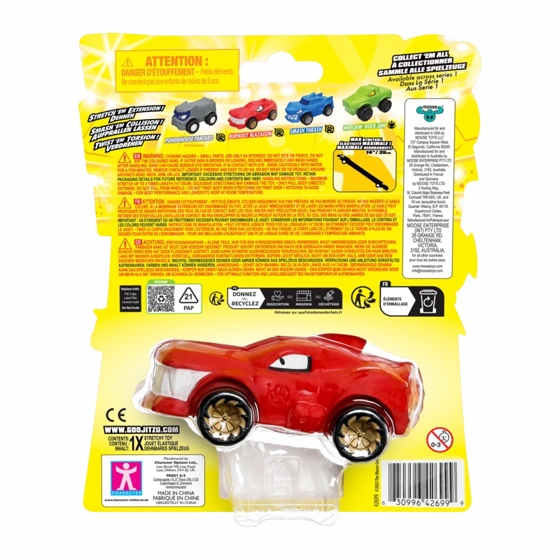 Heroes Of Goo Jit Zu Goo Mobiles - Burnout Blazagon