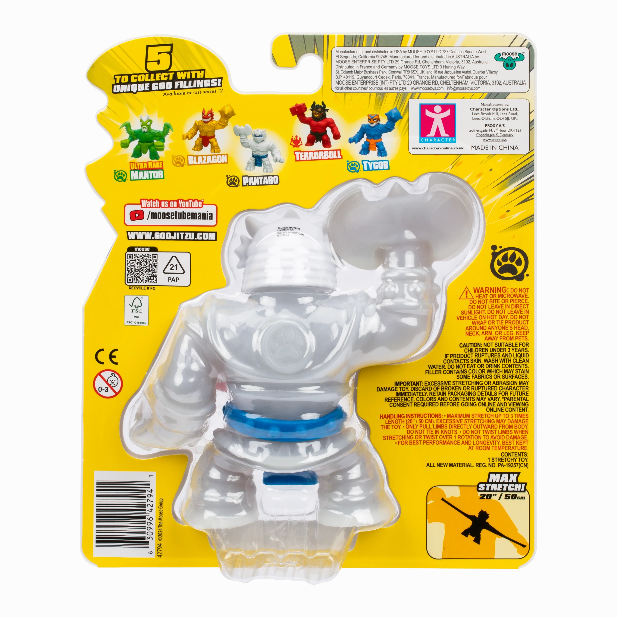 Heroes Of Goo Jit Zu Series 12 Smash Strikers Hero Gooey Pantaro