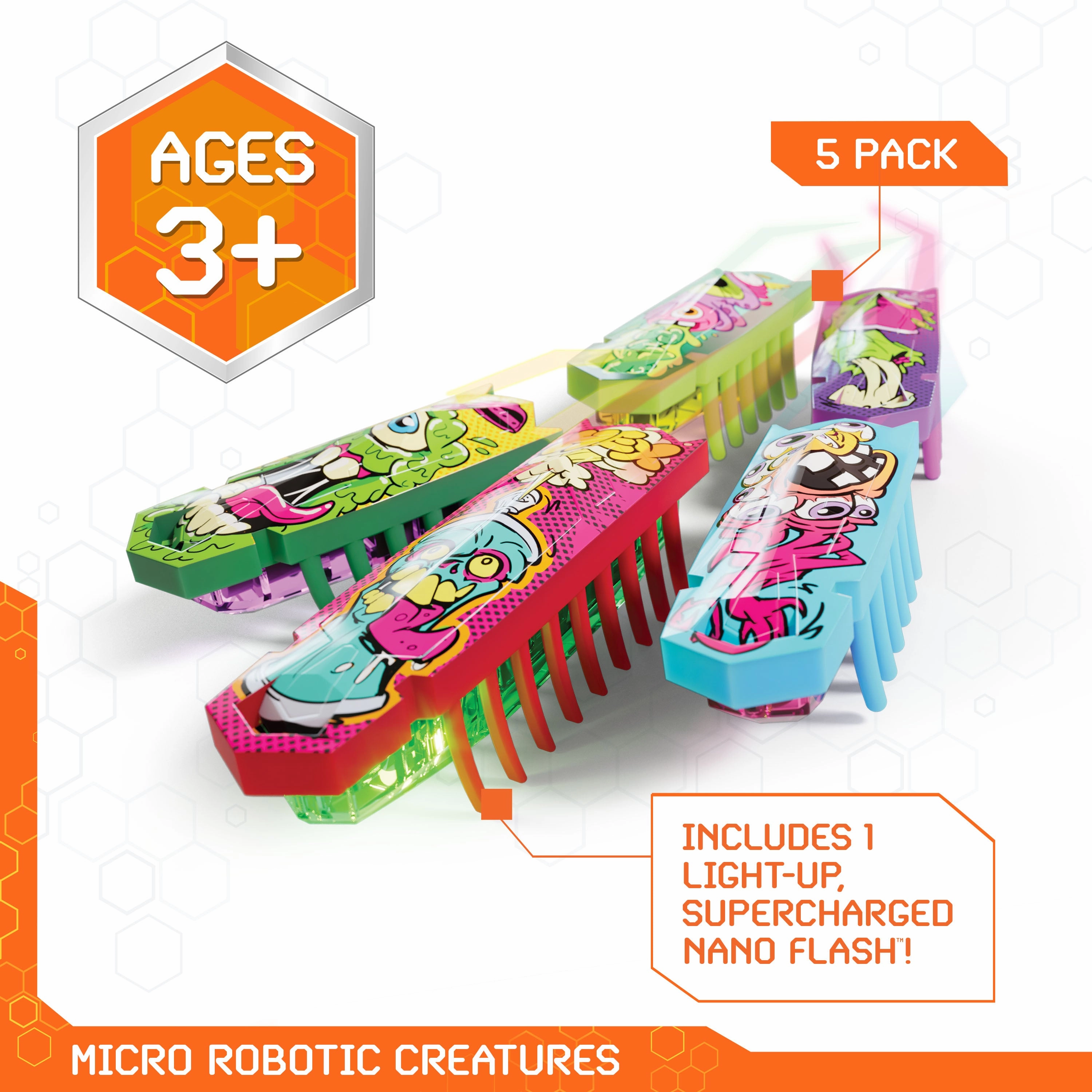 Hexbots Flash Nano 5Pk Mixed