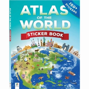 Hinkler Atlas Of The World Sticker Book