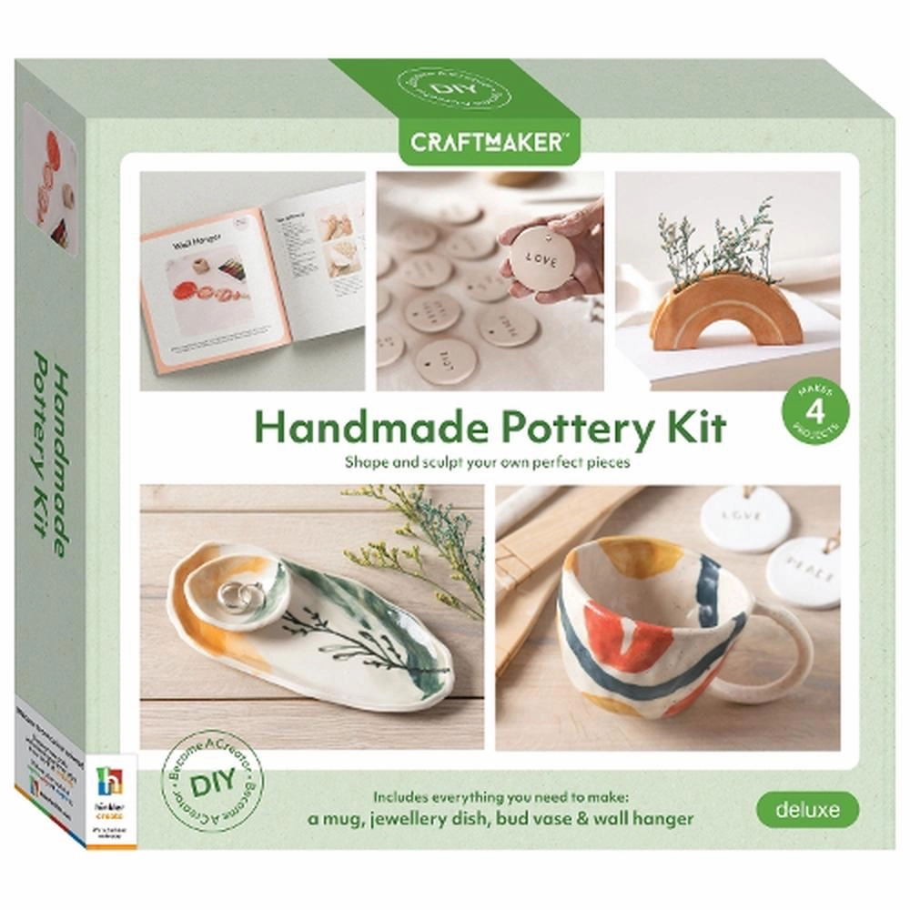 Hinkler Craft Maker Deluxe Handmade Pottery Kit