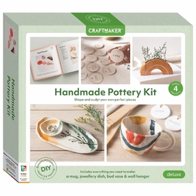 Hinkler Craft Maker Deluxe Handmade Pottery Kit