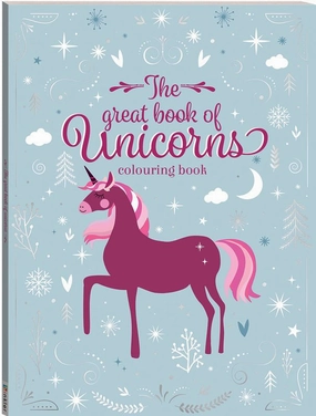 Hinkler The Great Book Of Unicorns Colouring Book