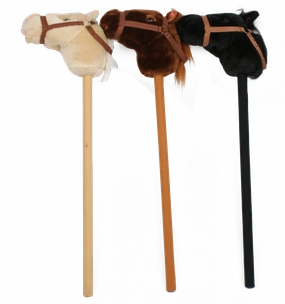 Hobby Horse 80cm Plush Biege
