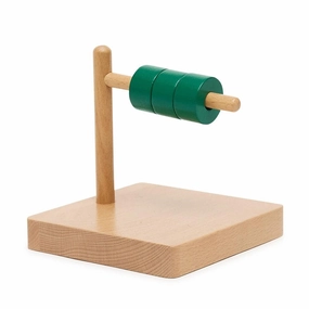 Horizontal Single Wooden Stacking Toy