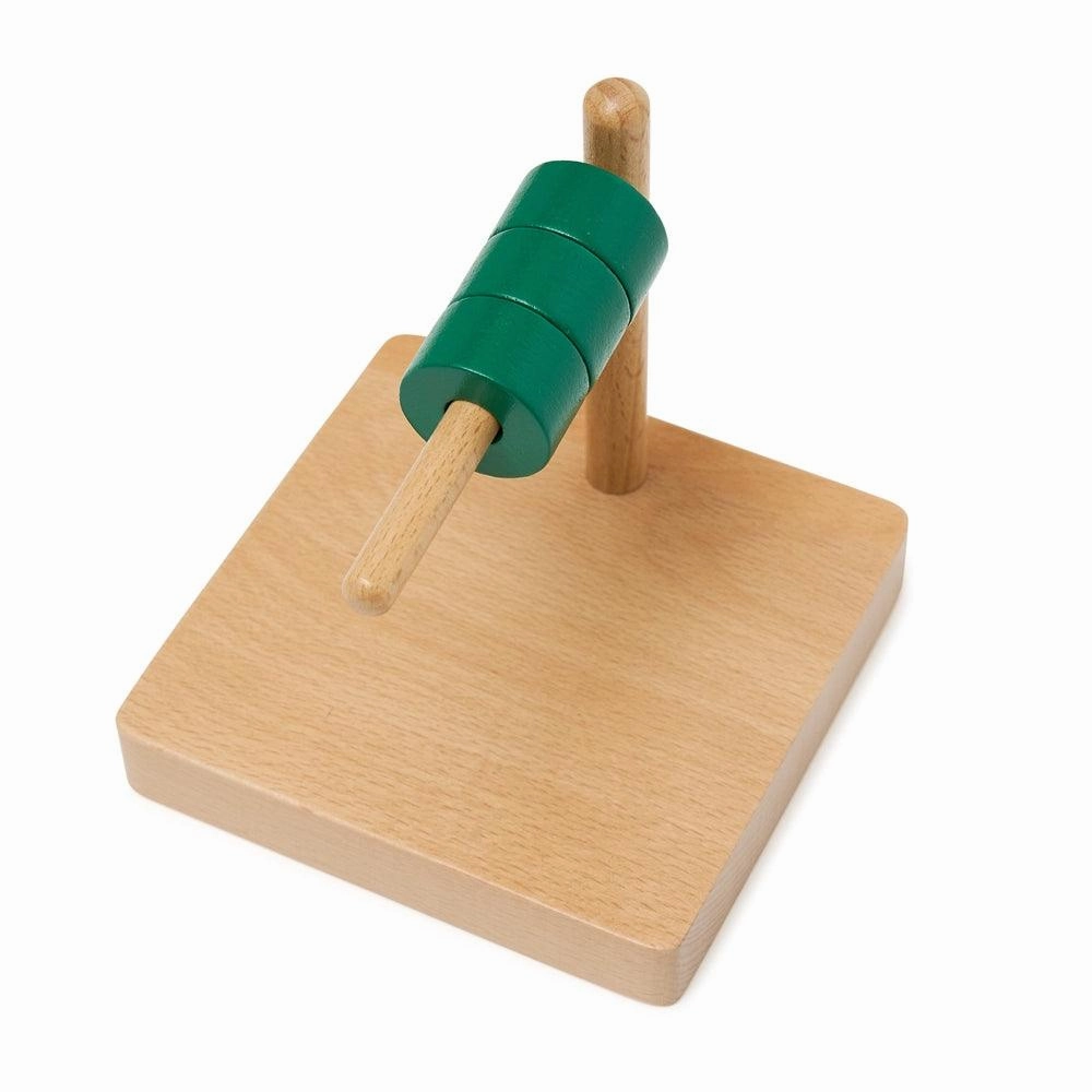 Horizontal Single Wooden Stacking Toy