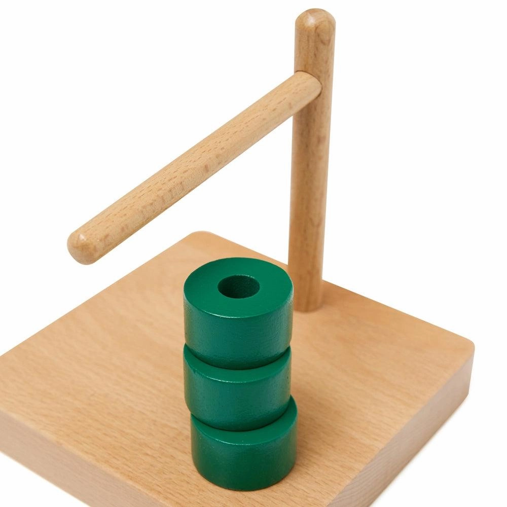 Horizontal Single Wooden Stacking Toy