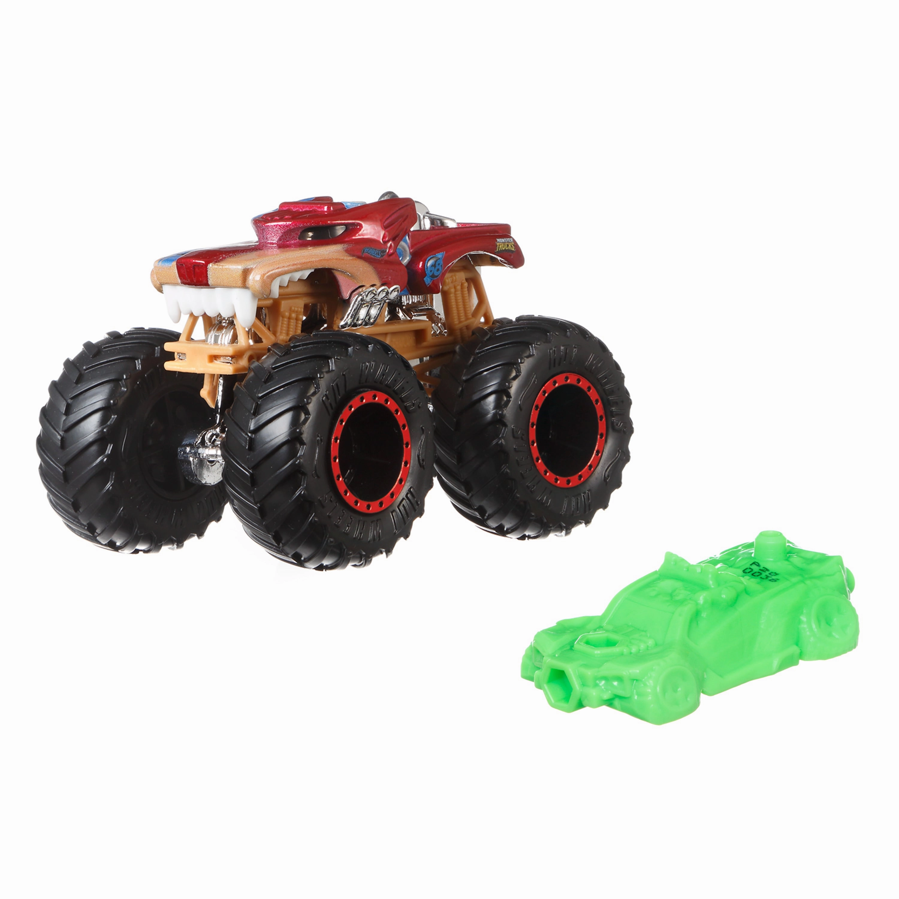 Hot Wheels 1:64 Monster Trucks 2023 Beast Bashers 4/7 Hotweiler