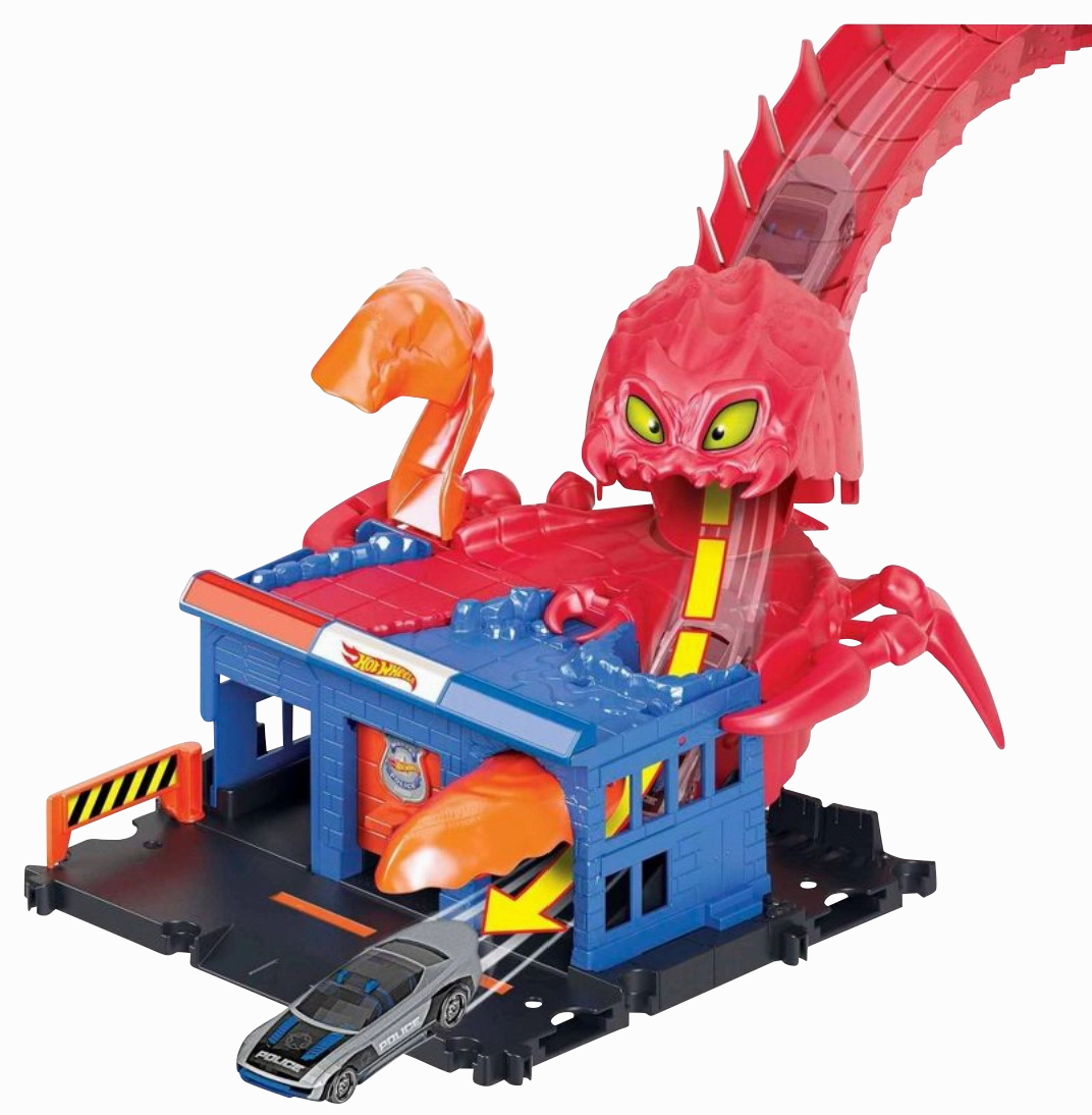 Hot Wheels City Scorpion Flex Attack Playset