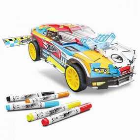 Hot Wheels Creative Maker Kitz Diy Pull Back Power Car Designer Kit