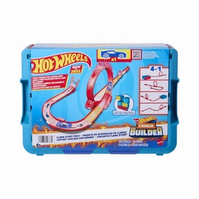 Hot Wheels Fire-themed Track Building Set with Track Set And 1 Hot Wheels Car for Ages 4 