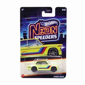 Hot Wheels Neon Speeder 2025 Edition 1:64 Scale BMW 2002 Die-Cast Vehicles For Ages 3 