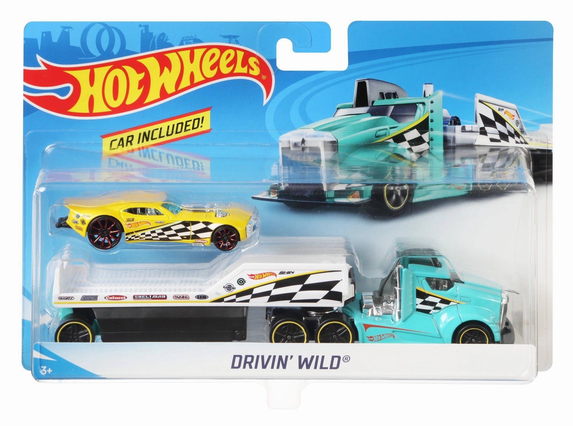 Hot Wheels Transport Rig Drivin' Wild