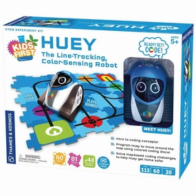 Huey: The Line-Tracking, Color-Sensing Robot