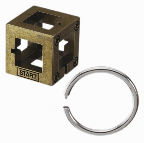 Huzzle Puzzle Cast Box