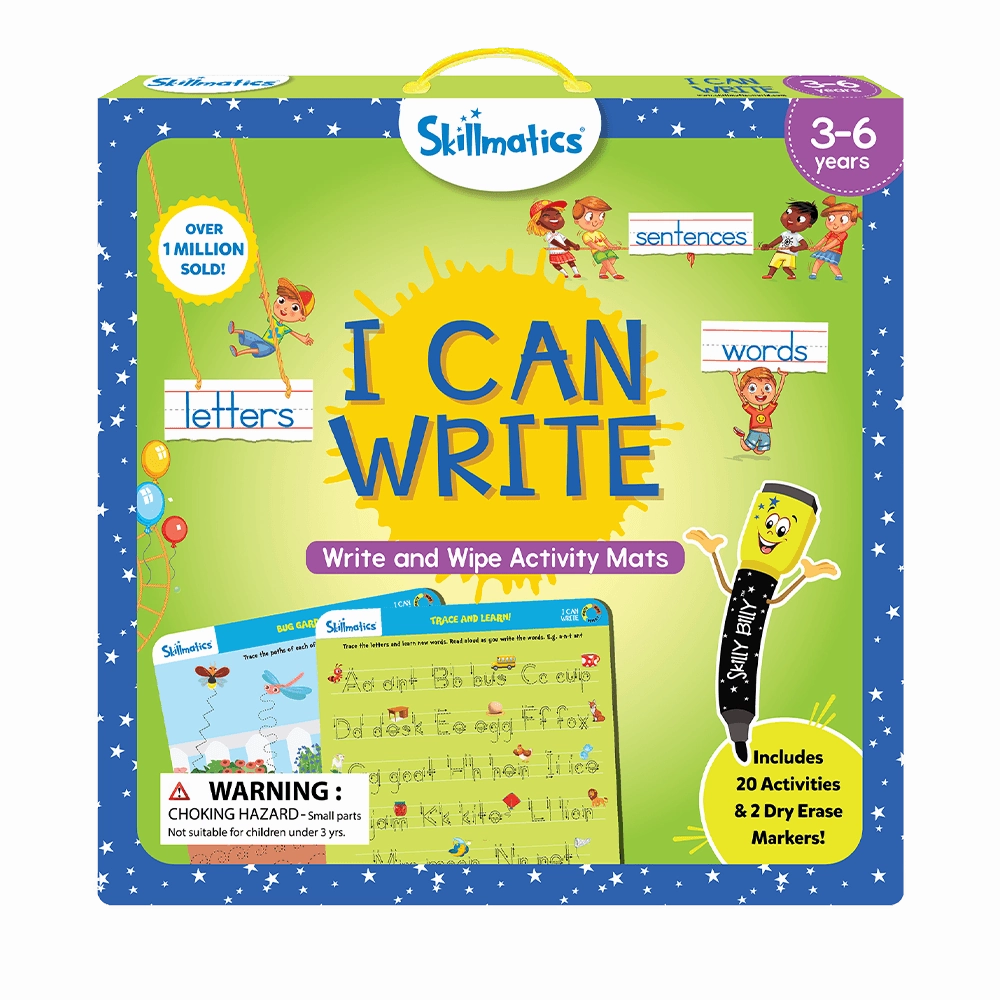 I Can Write - Reusable Educational Activity Mats Set