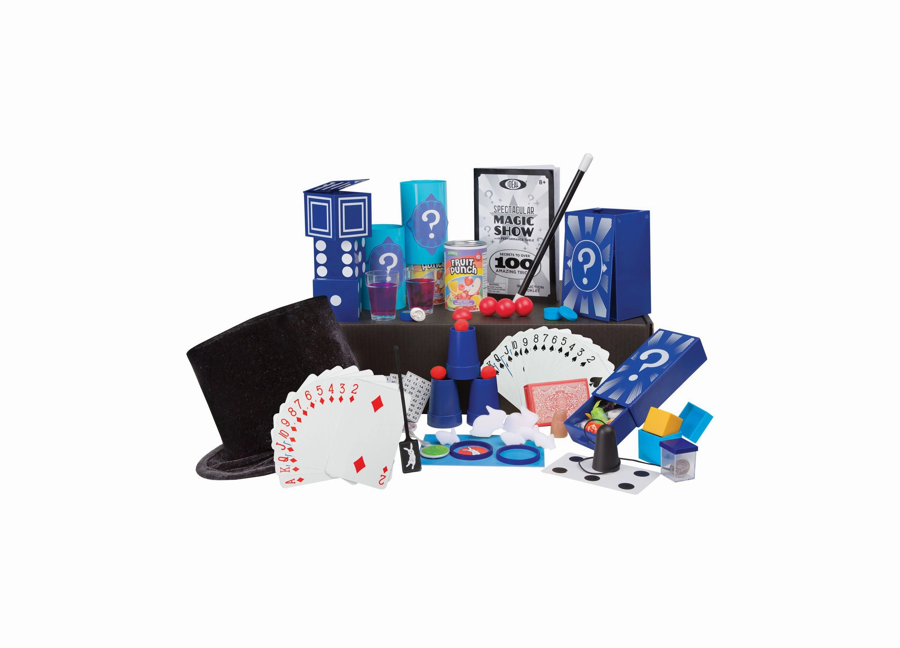 Ideal Magic Spectacular Magic Suitcase 100-Trick Set