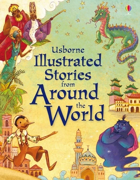 Illustrated Stories From Around The World Story Book for ages 7 