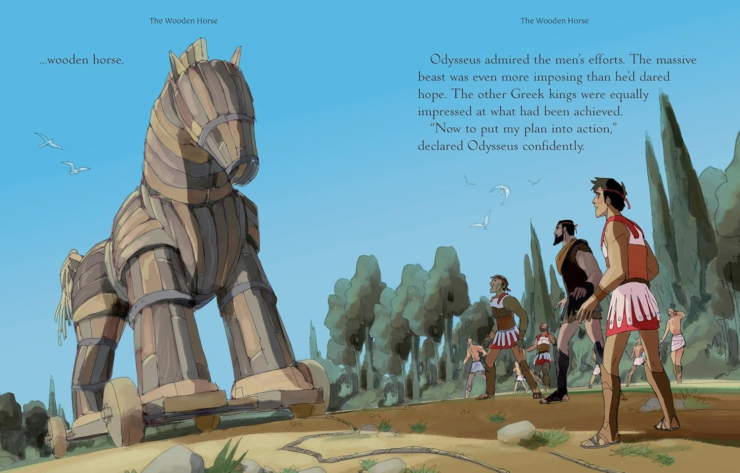 Illustrated Stories Greek Myths Story Book for ages 7 